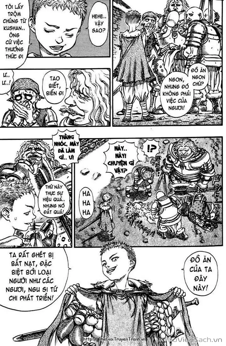 Truyện Tranh Kiếm Sĩ Đen - Berserk trang 9