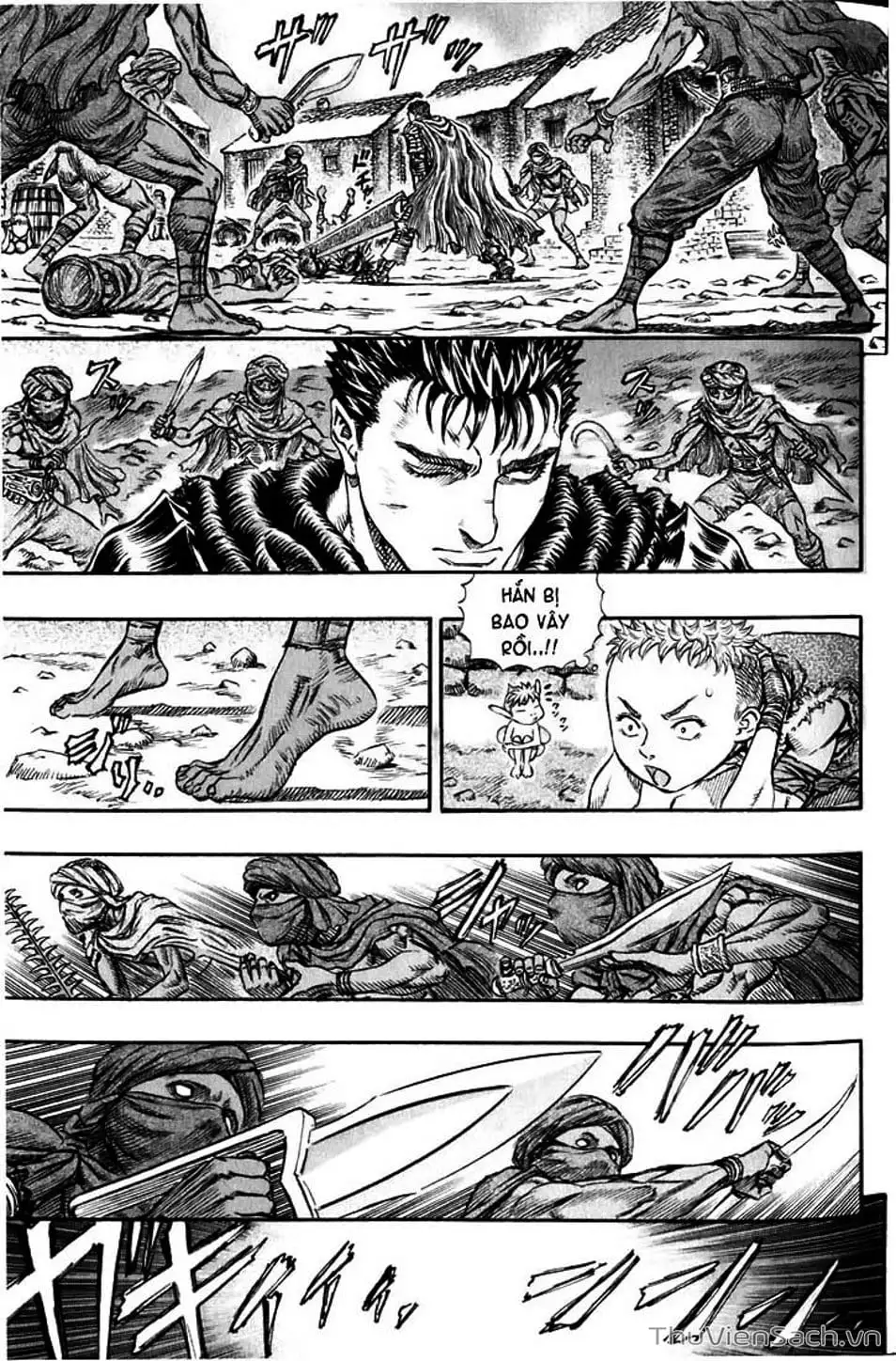 Truyện Tranh Kiếm Sĩ Đen - Berserk trang 9