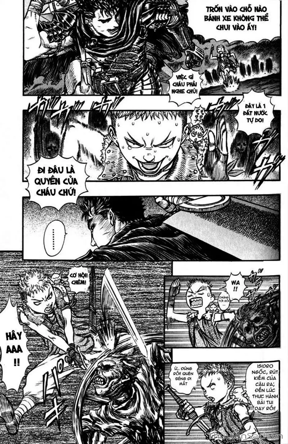 Truyện Tranh Kiếm Sĩ Đen - Berserk trang 9