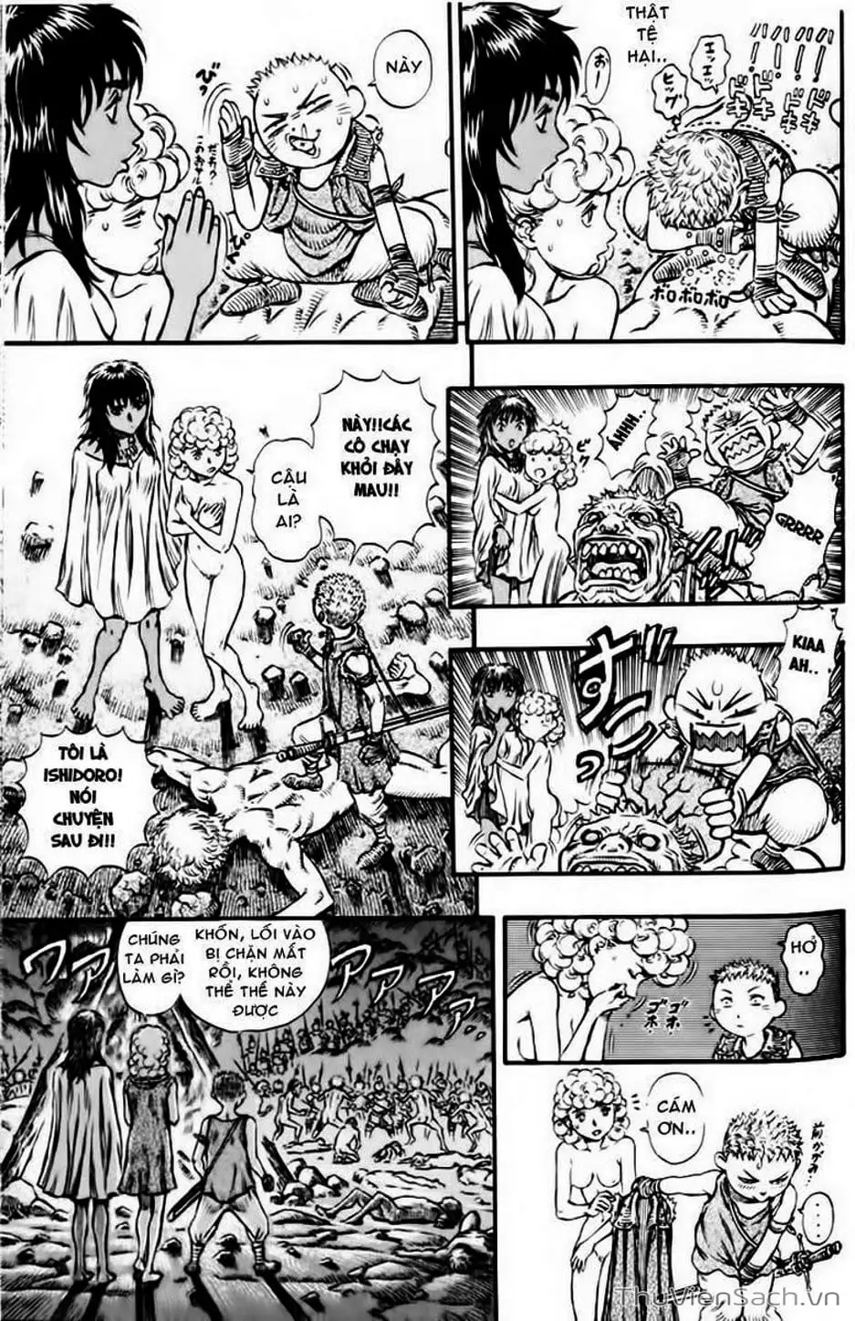 Truyện Tranh Kiếm Sĩ Đen - Berserk trang 9