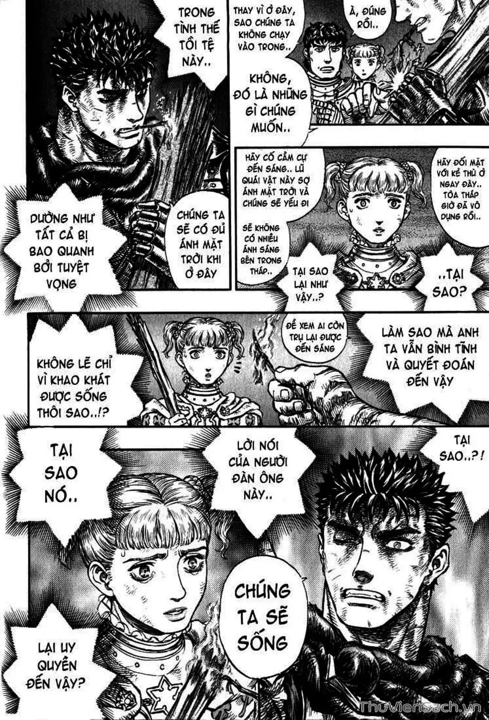 Truyện Tranh Kiếm Sĩ Đen - Berserk trang 9
