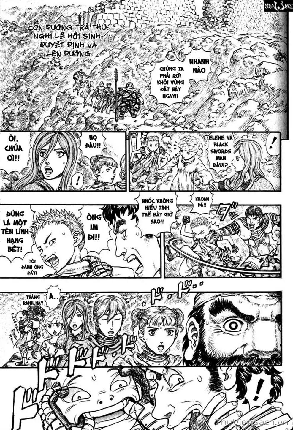 Truyện Tranh Kiếm Sĩ Đen - Berserk trang 9