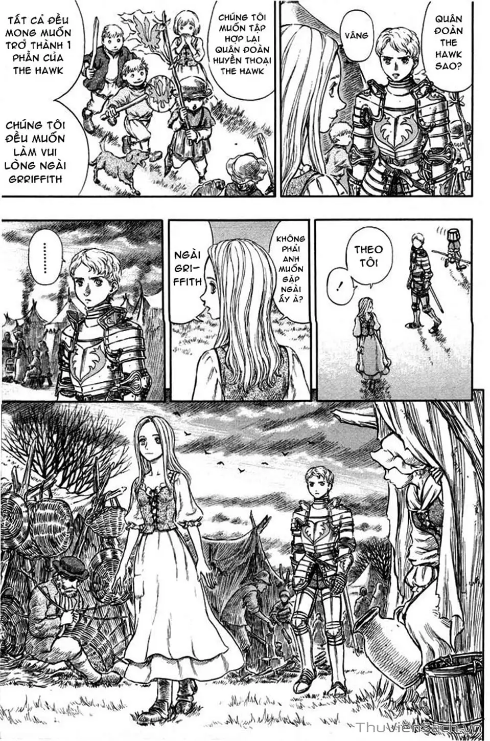 Truyện Tranh Kiếm Sĩ Đen - Berserk trang 9