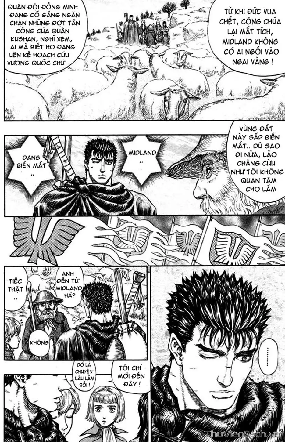 Truyện Tranh Kiếm Sĩ Đen - Berserk trang 9