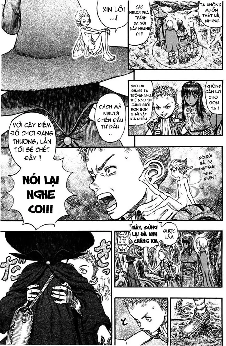 Truyện Tranh Kiếm Sĩ Đen - Berserk trang 9