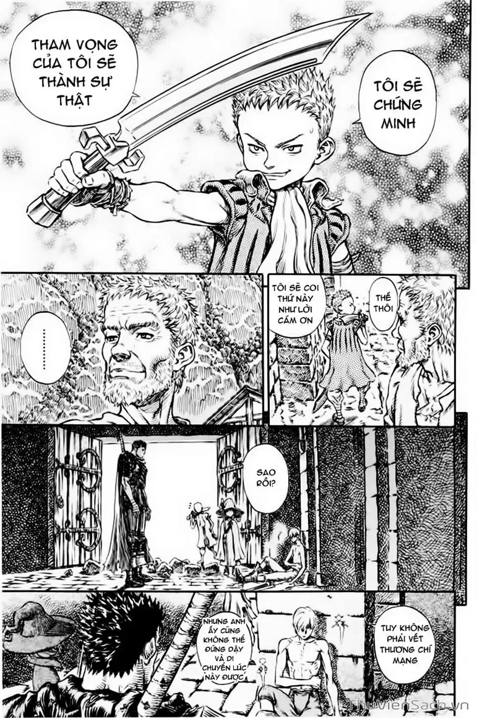 Truyện Tranh Kiếm Sĩ Đen - Berserk trang 9