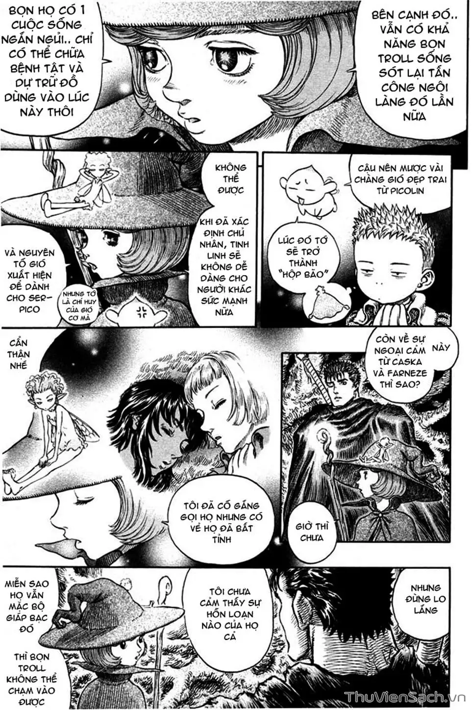 Truyện Tranh Kiếm Sĩ Đen - Berserk trang 9