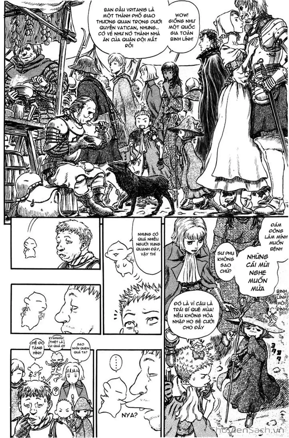 Truyện Tranh Kiếm Sĩ Đen - Berserk trang 9