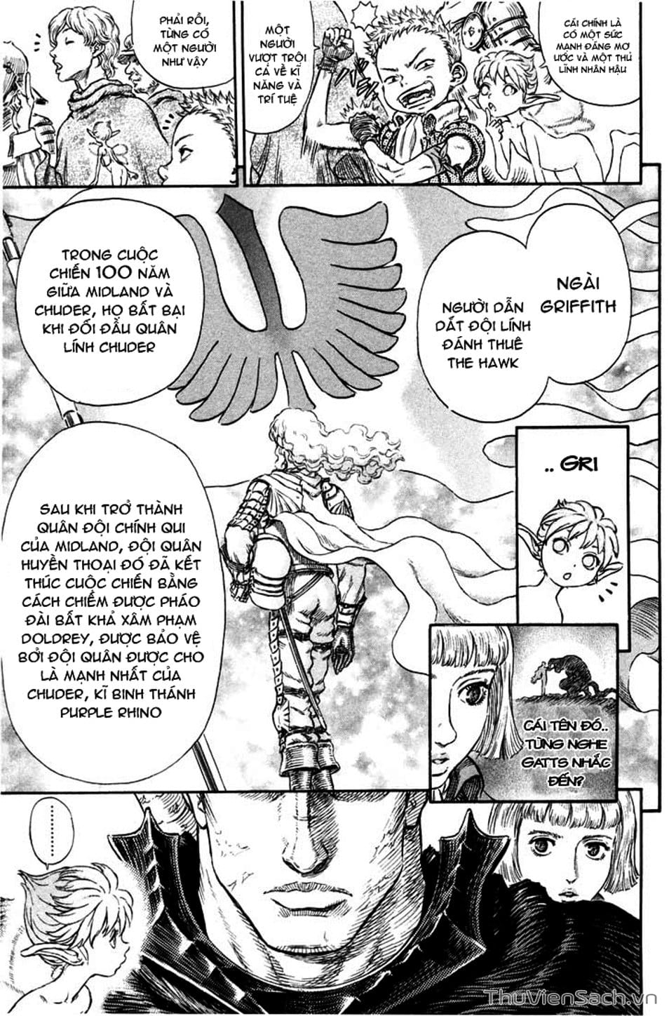 Truyện Tranh Kiếm Sĩ Đen - Berserk trang 9