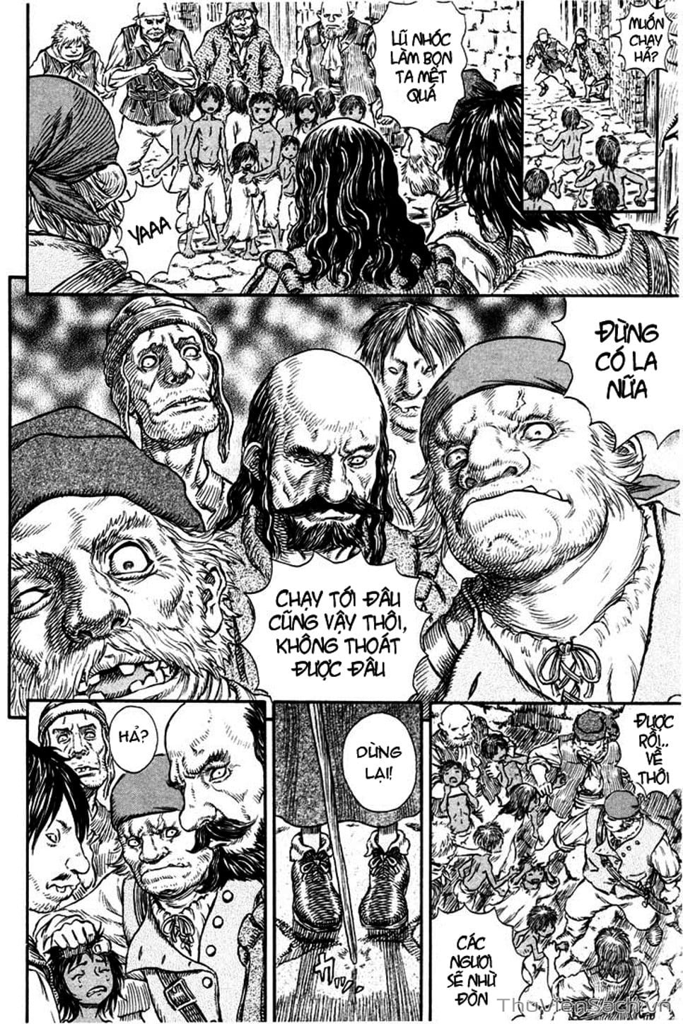 Truyện Tranh Kiếm Sĩ Đen - Berserk trang 9