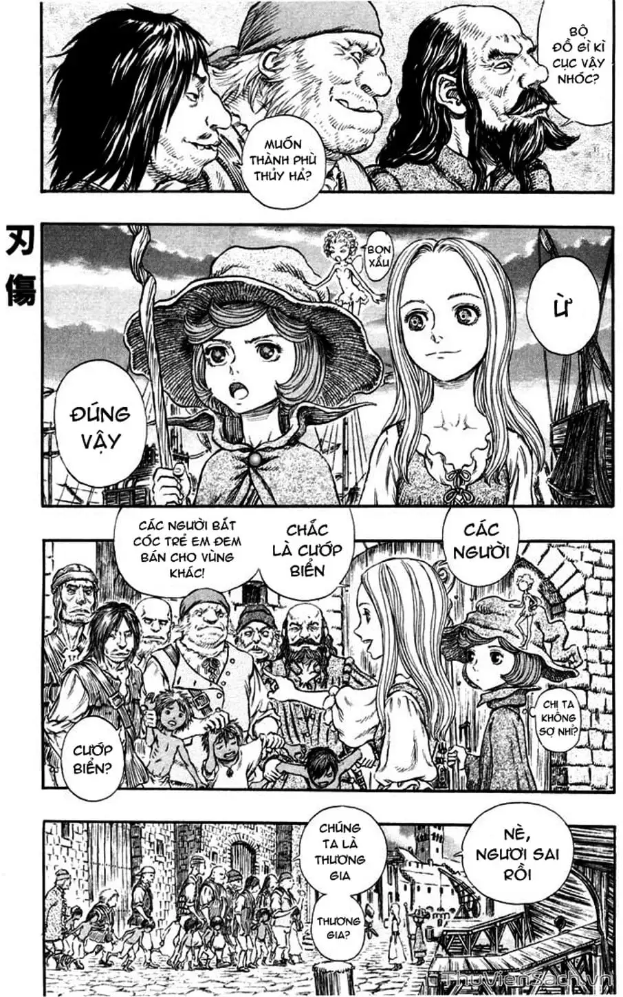 Truyện Tranh Kiếm Sĩ Đen - Berserk trang 9