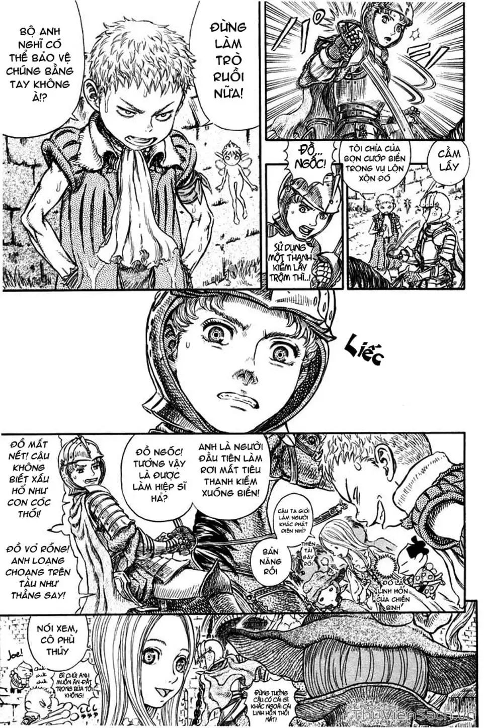Truyện Tranh Kiếm Sĩ Đen - Berserk trang 9