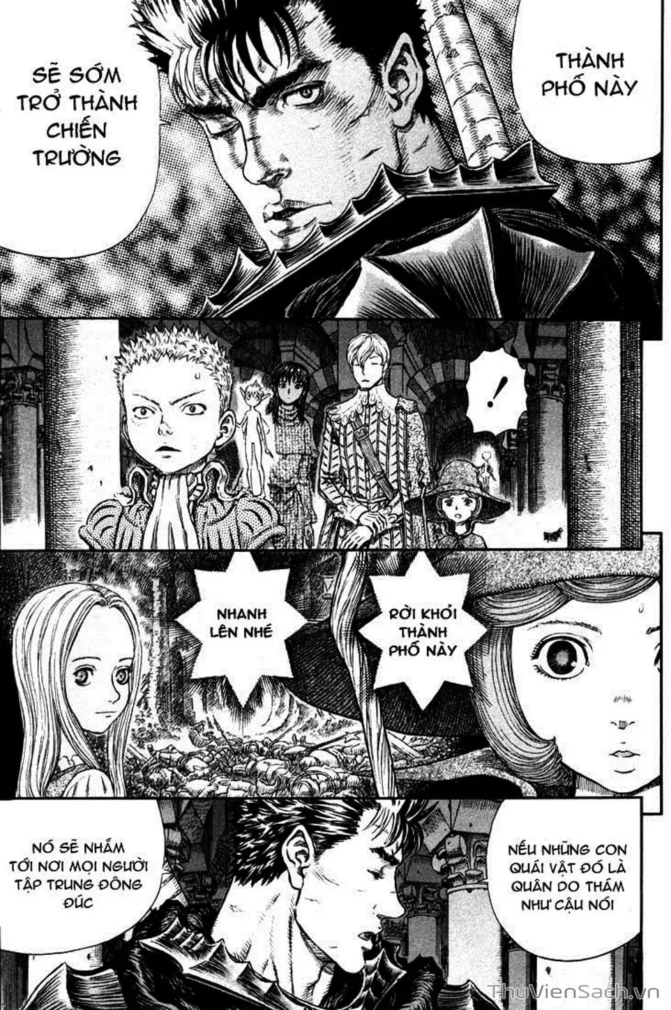 Truyện Tranh Kiếm Sĩ Đen - Berserk trang 9