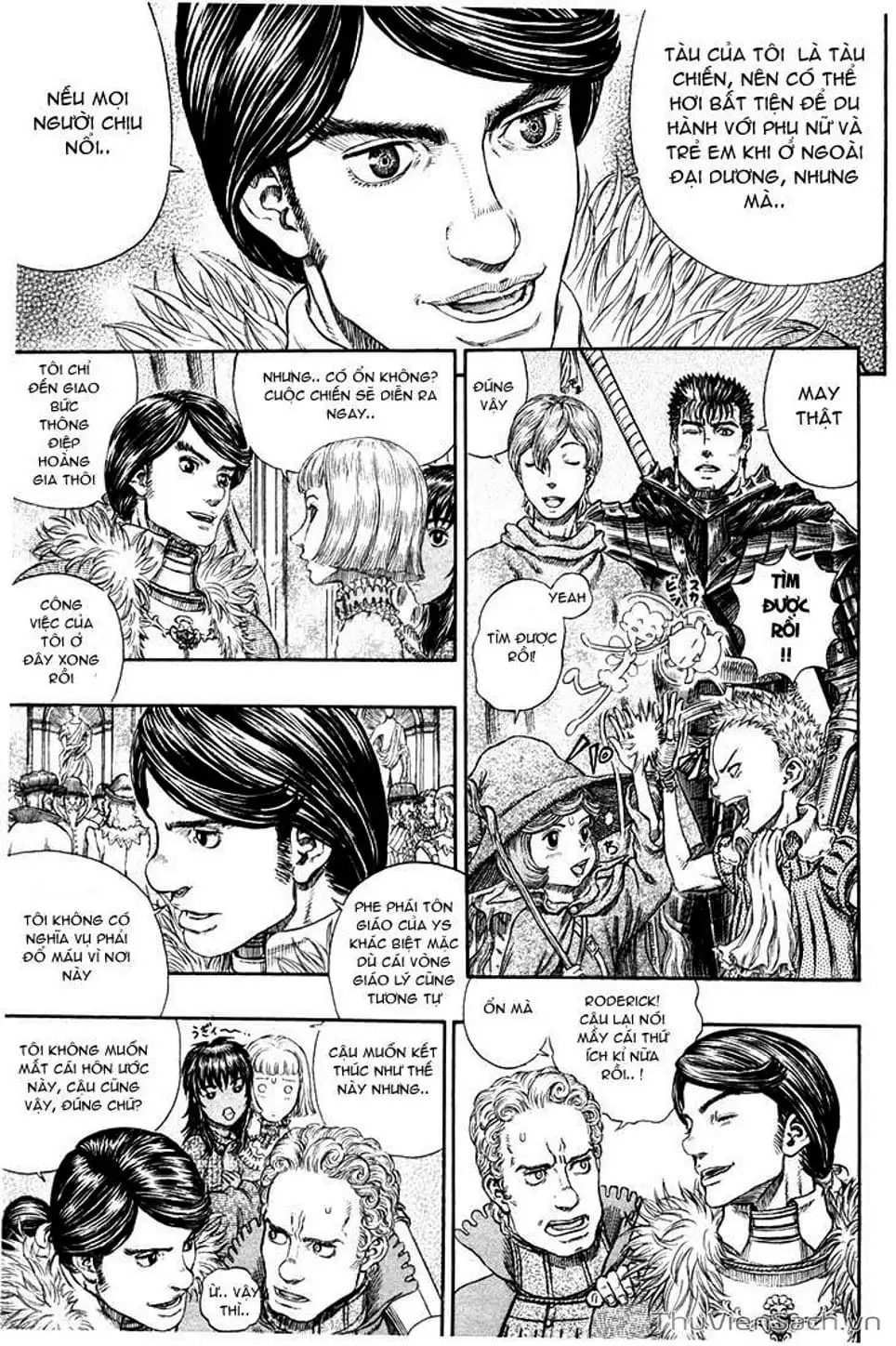 Truyện Tranh Kiếm Sĩ Đen - Berserk trang 9