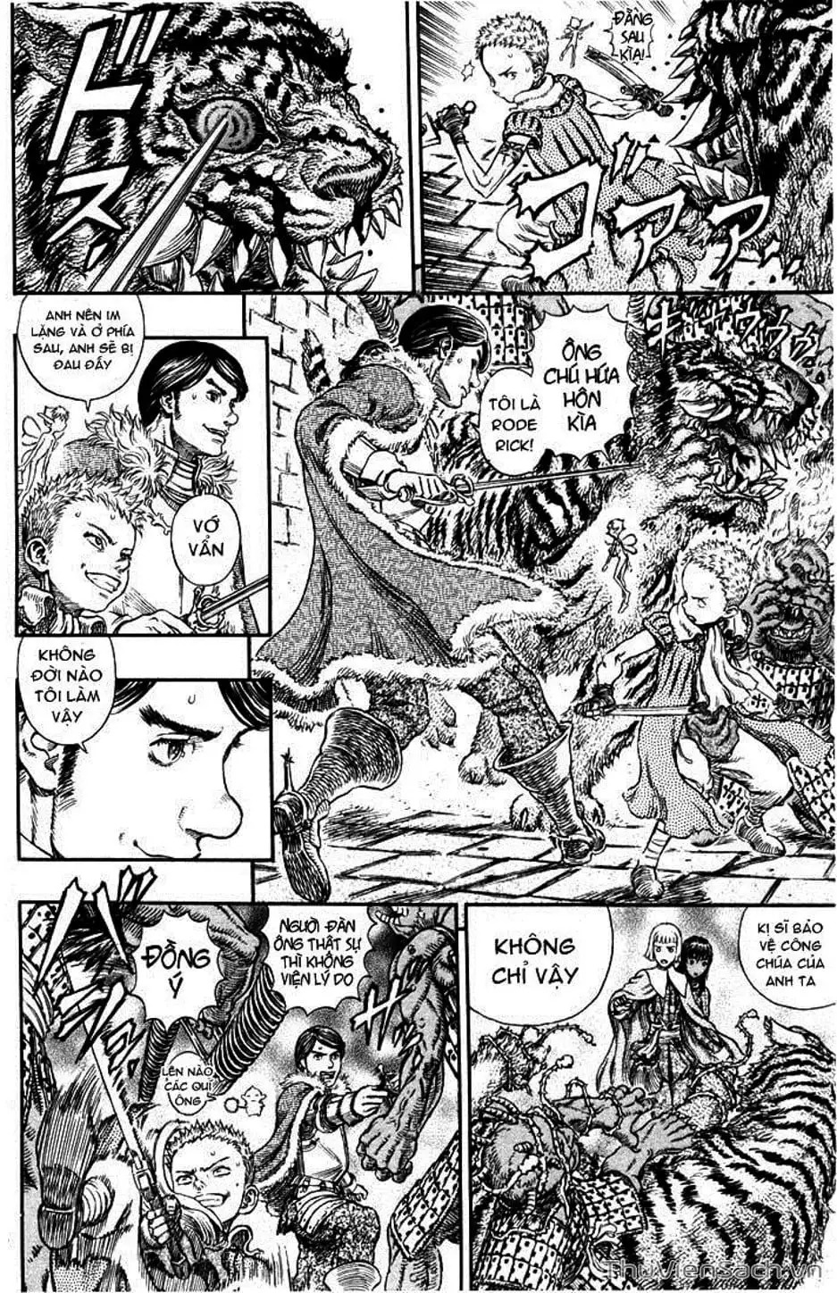 Truyện Tranh Kiếm Sĩ Đen - Berserk trang 9