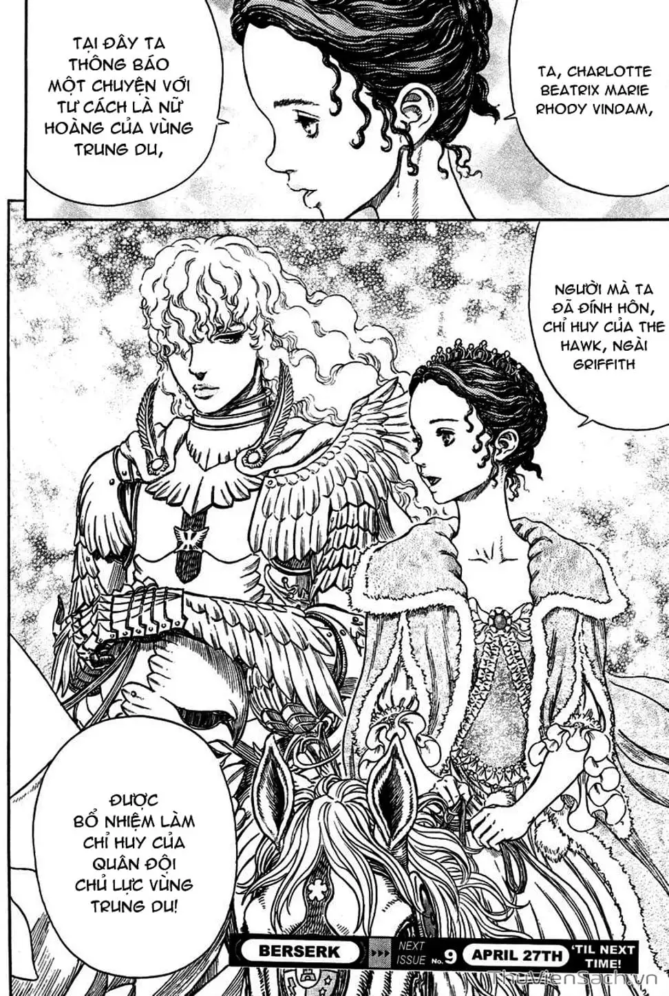 Truyện Tranh Kiếm Sĩ Đen - Berserk trang 9