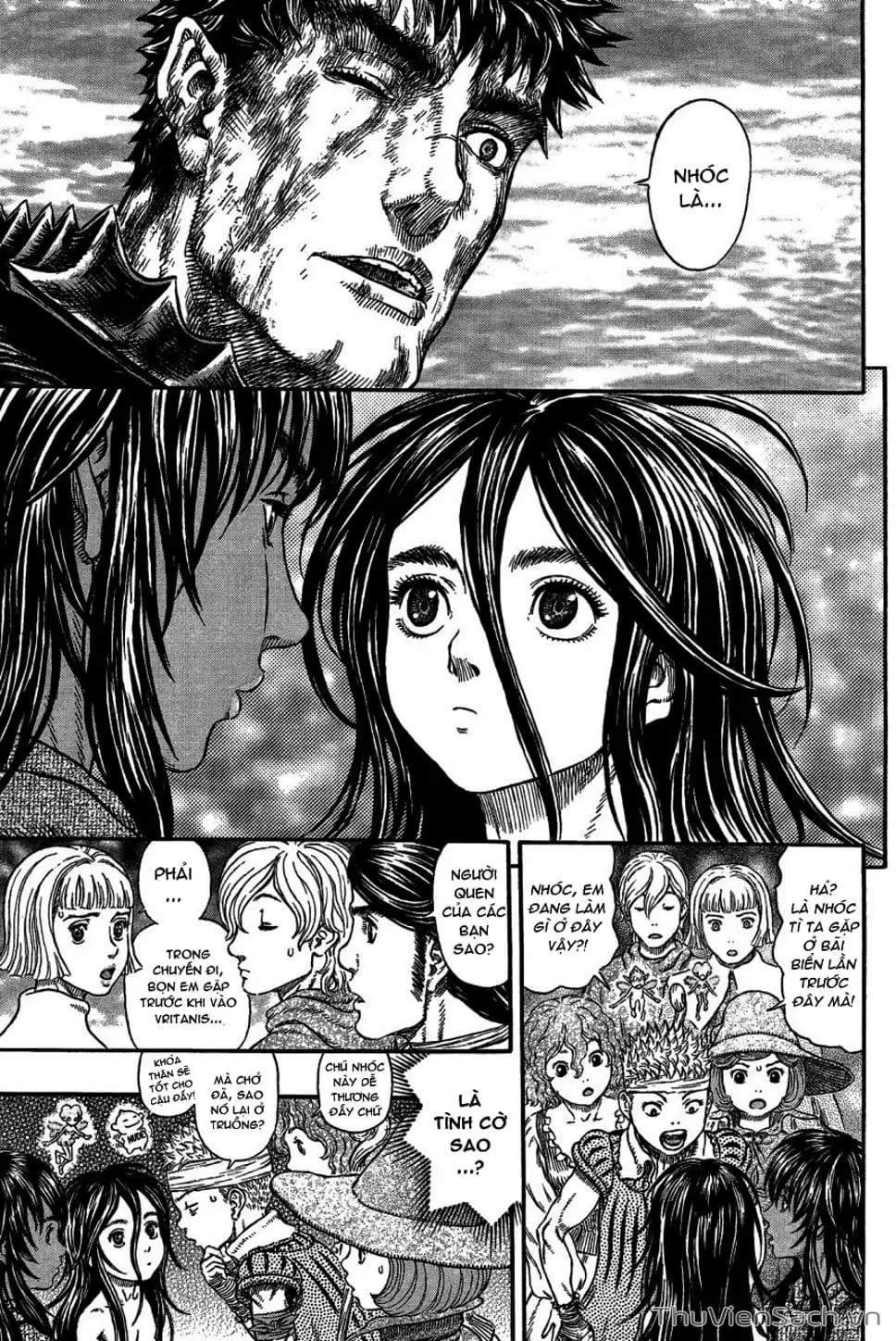 Truyện Tranh Kiếm Sĩ Đen - Berserk trang 9