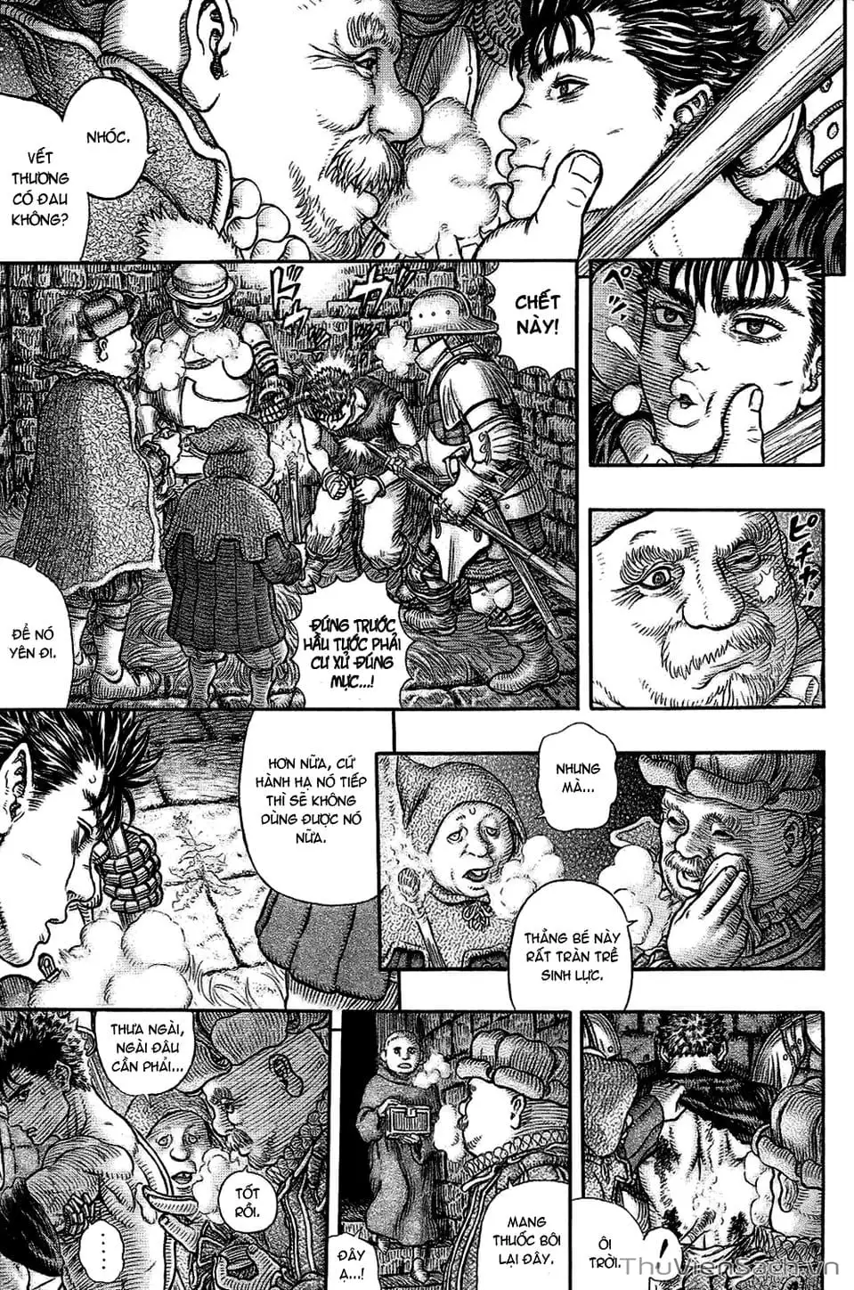 Truyện Tranh Kiếm Sĩ Đen - Berserk trang 9