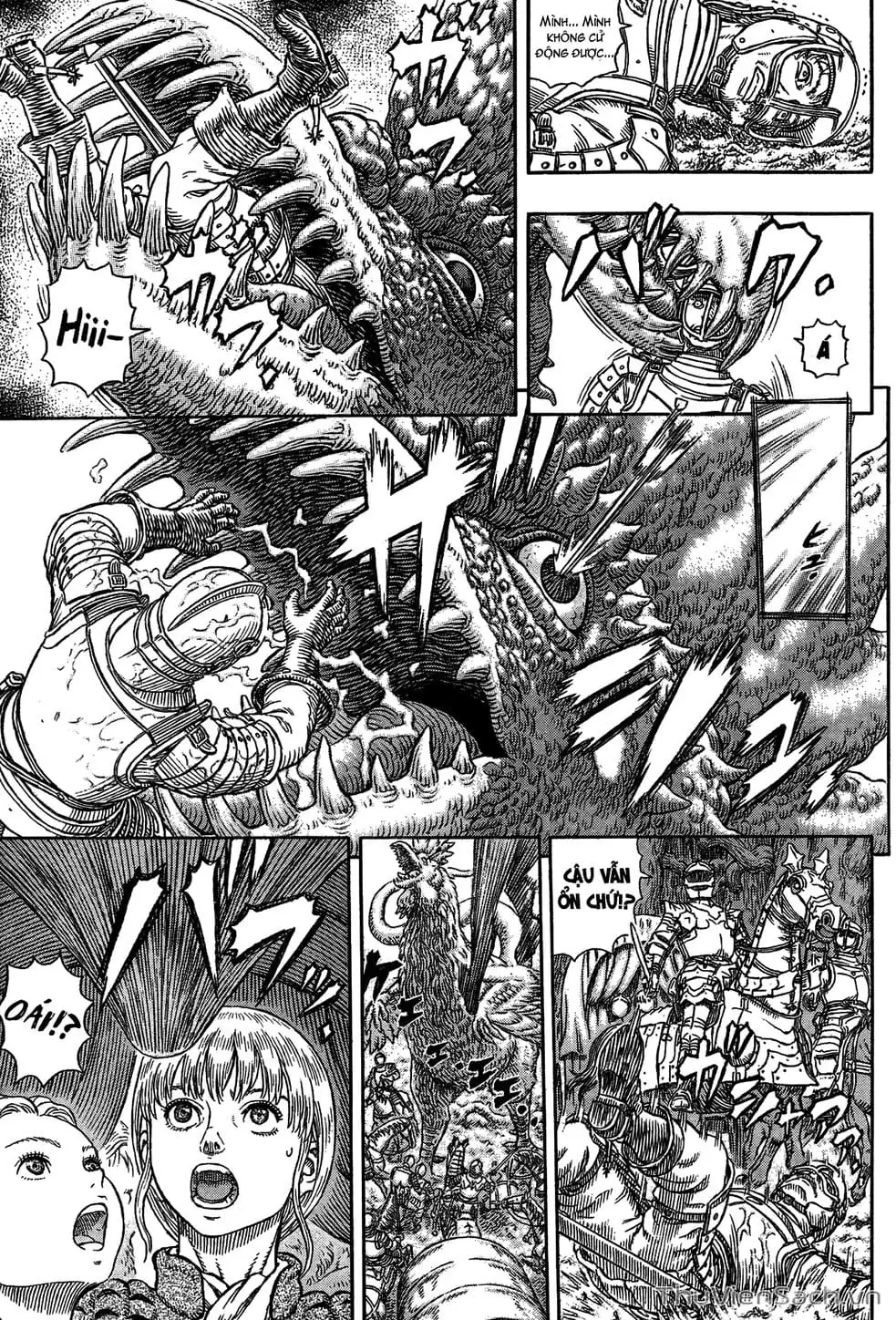 Truyện Tranh Kiếm Sĩ Đen - Berserk trang 9