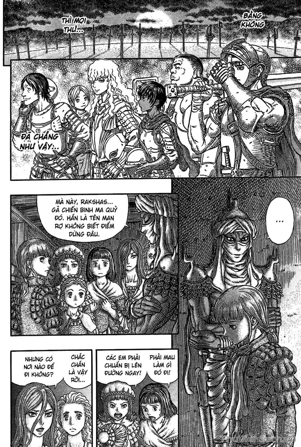 Truyện Tranh Kiếm Sĩ Đen - Berserk trang 9
