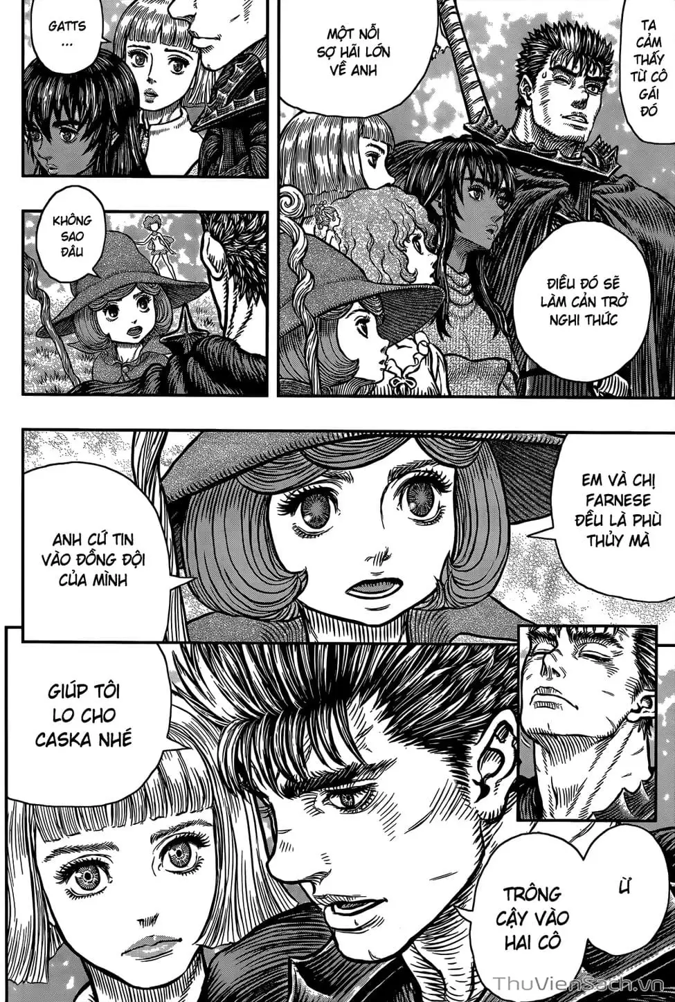 Truyện Tranh Kiếm Sĩ Đen - Berserk trang 9