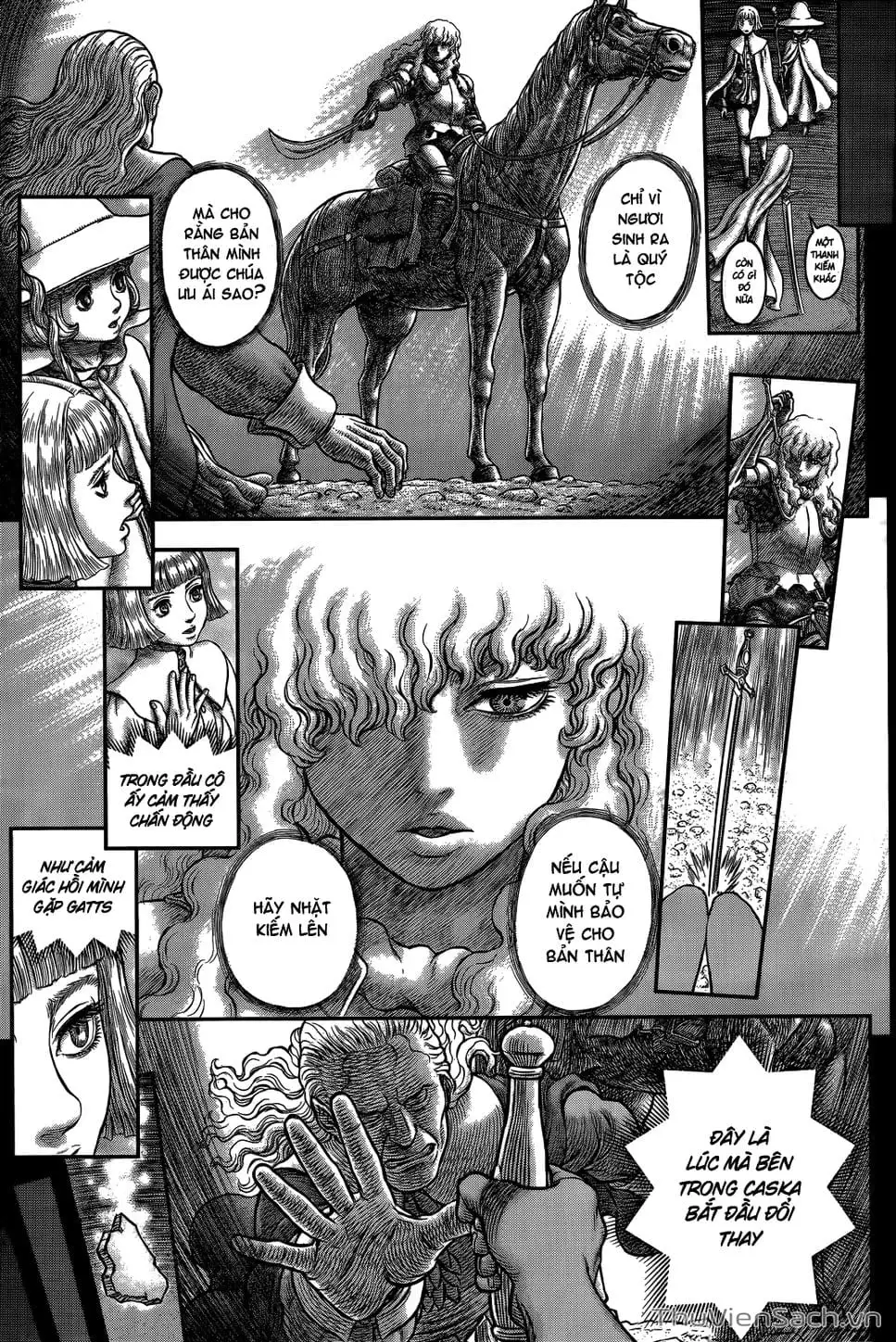 Truyện Tranh Kiếm Sĩ Đen - Berserk trang 9