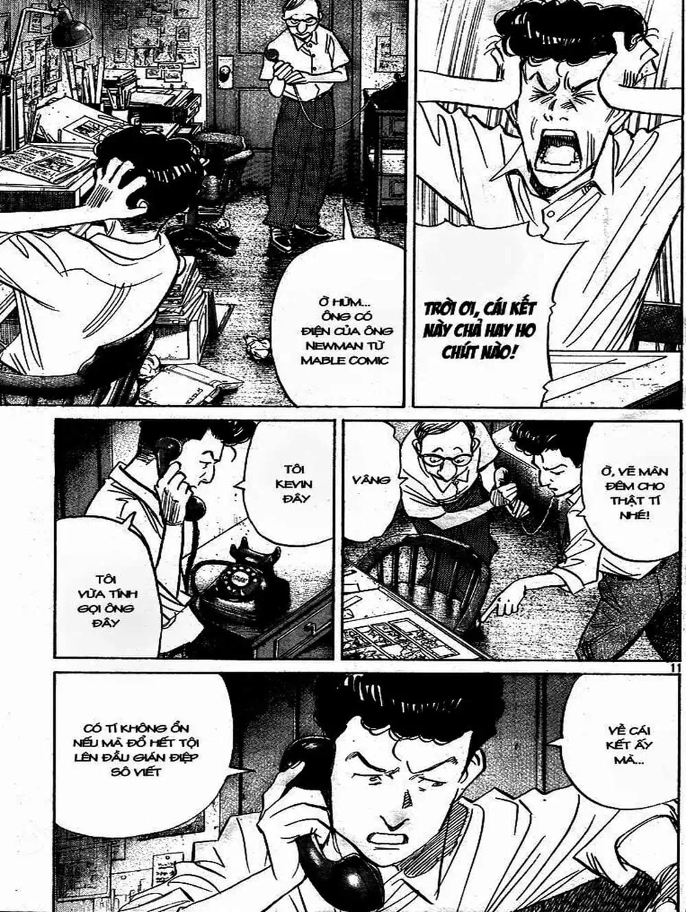 Truyện Tranh Billy Bat trang 7