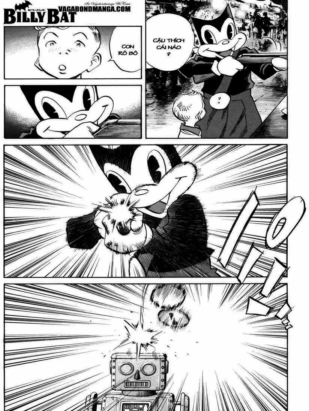 Truyện Tranh Billy Bat trang 7