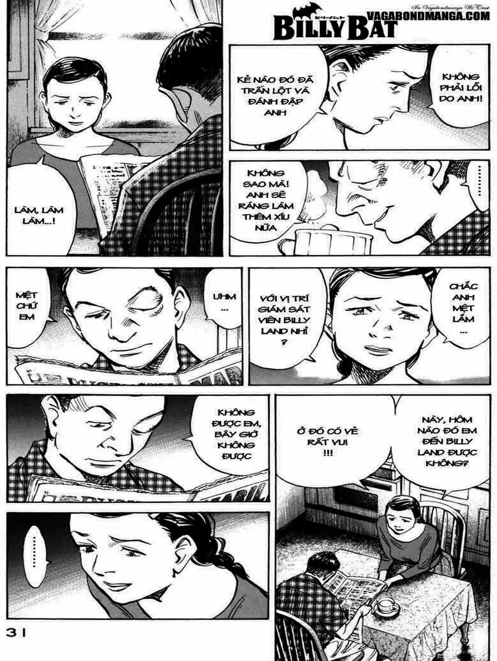 Truyện Tranh Billy Bat trang 7
