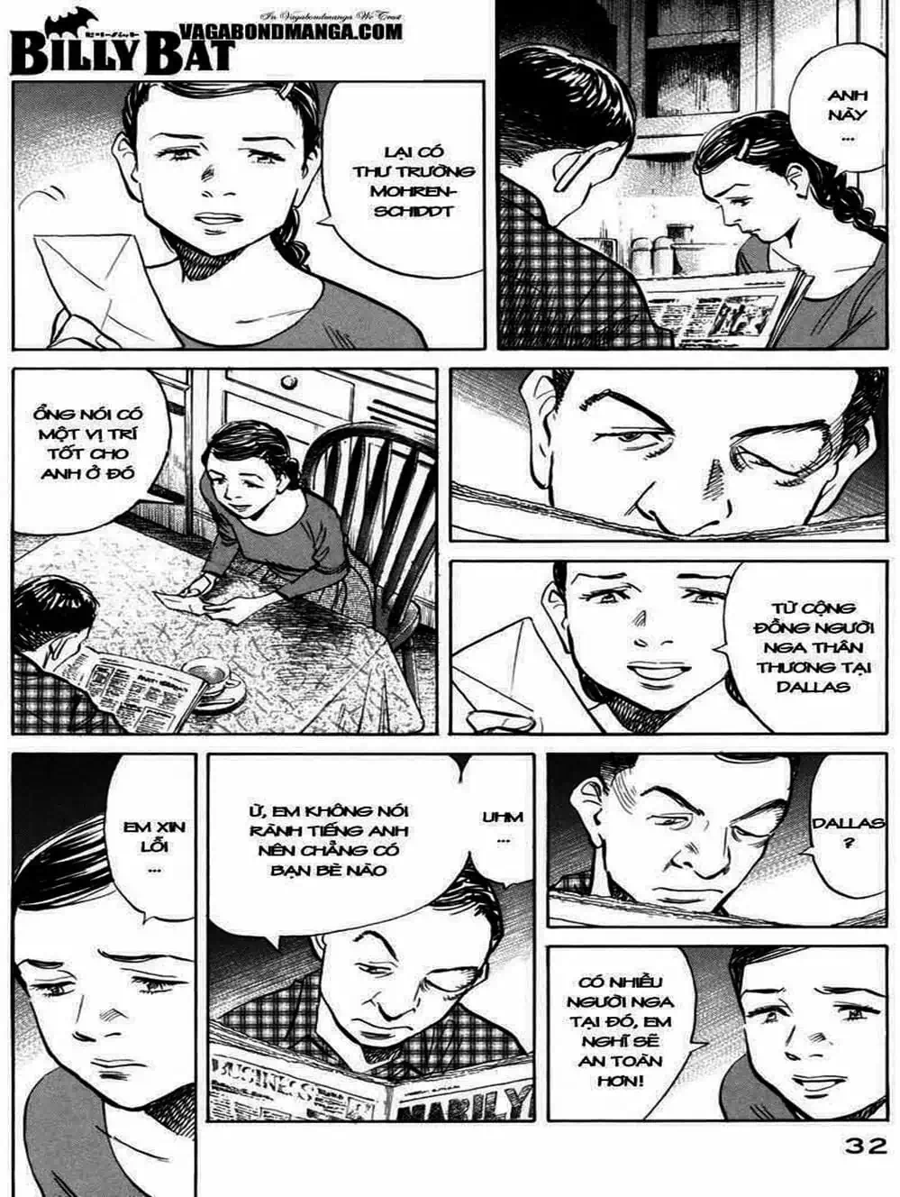 Truyện Tranh Billy Bat trang 7