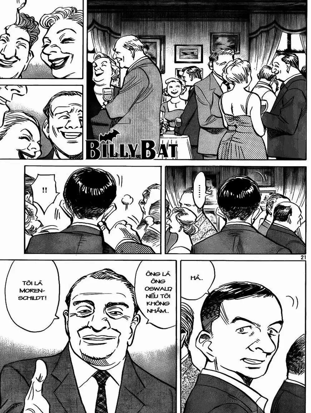 Truyện Tranh Billy Bat trang 7