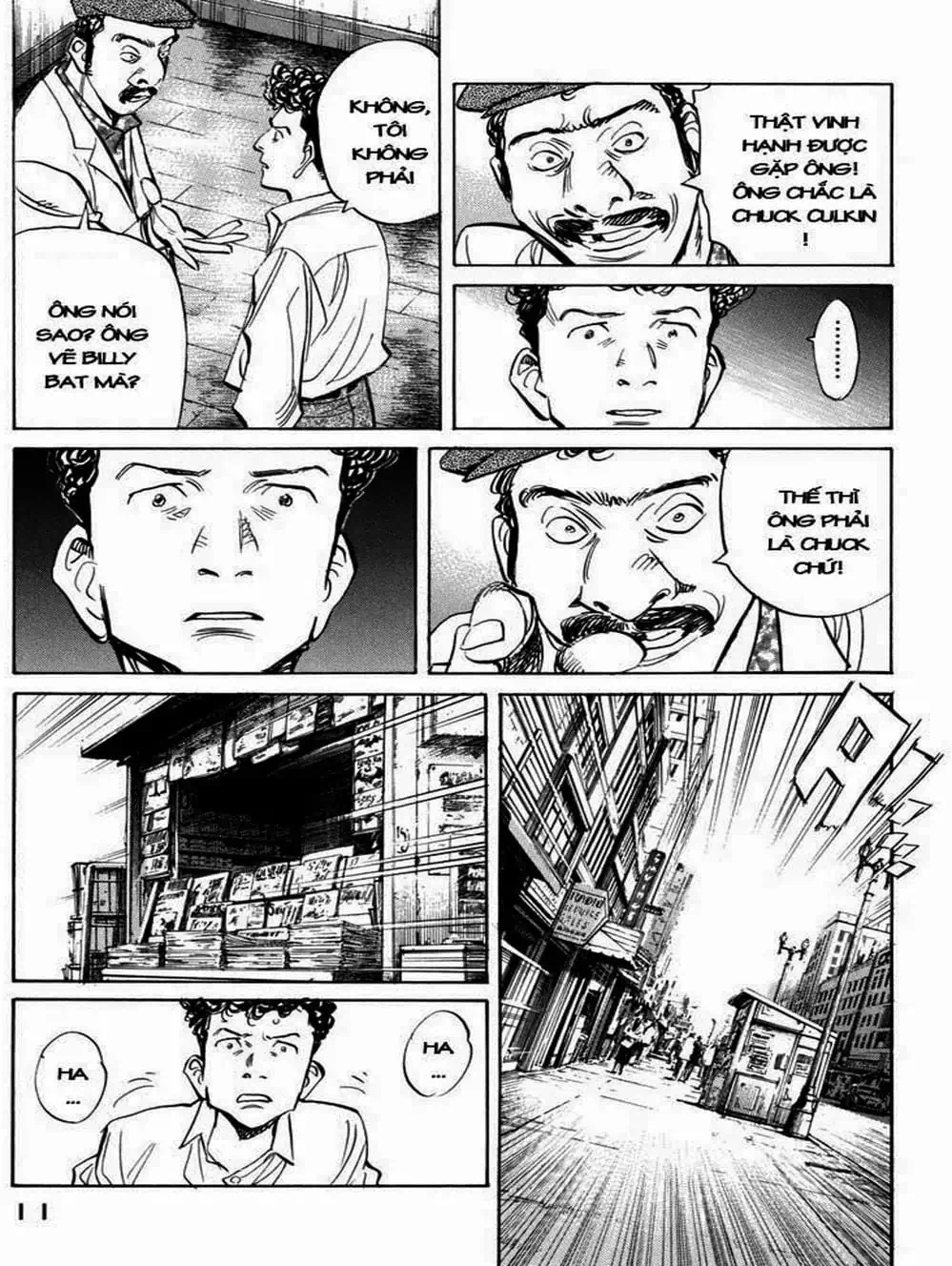 Truyện Tranh Billy Bat trang 7