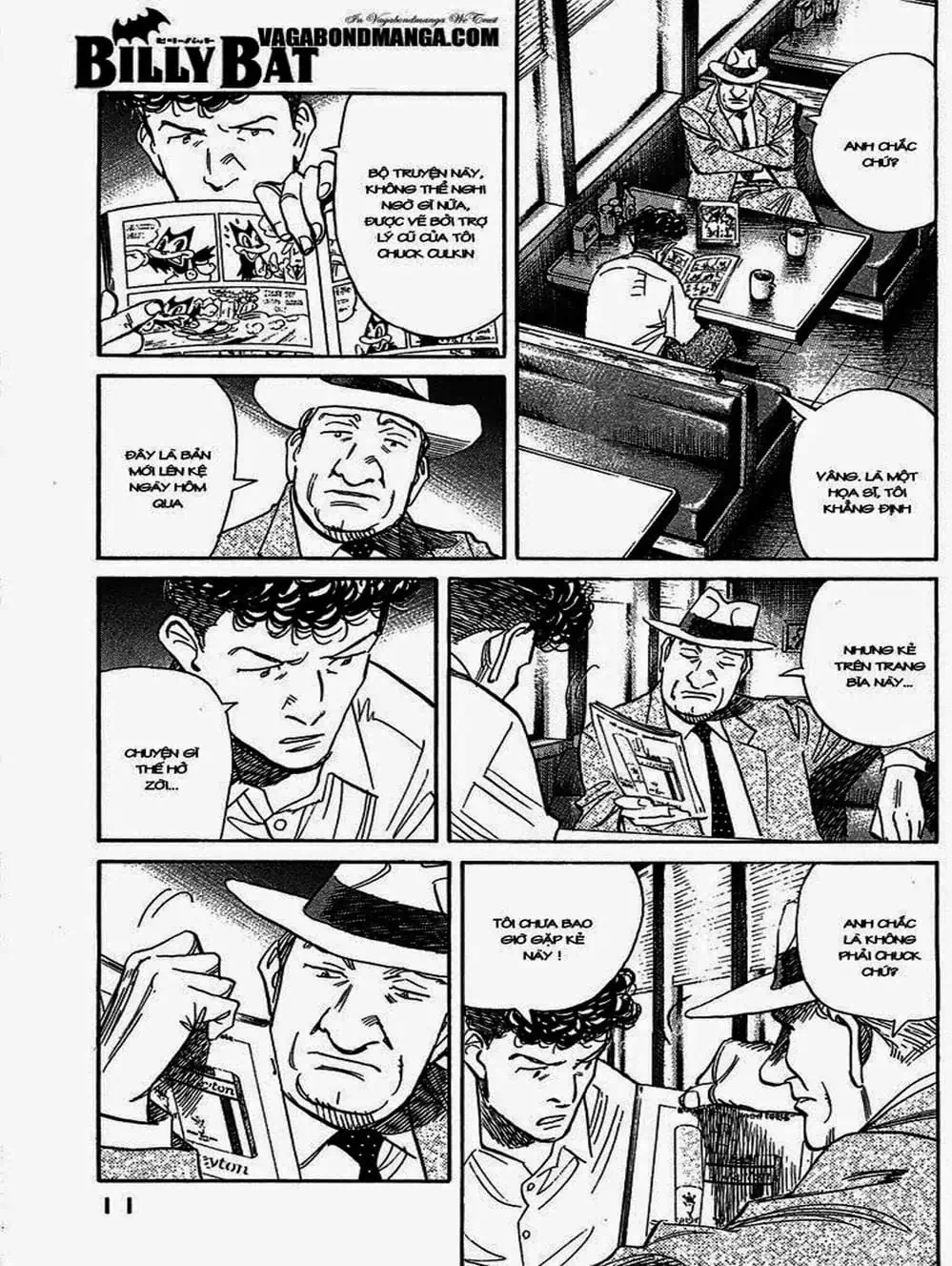 Truyện Tranh Billy Bat trang 7