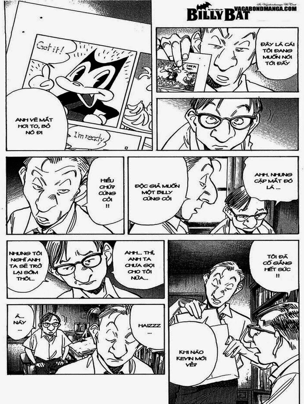 Truyện Tranh Billy Bat trang 7