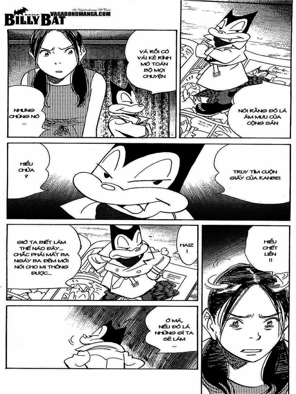 Truyện Tranh Billy Bat trang 7
