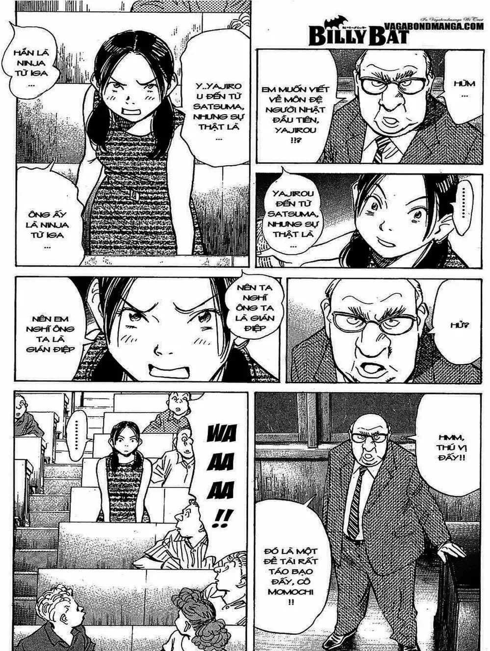 Truyện Tranh Billy Bat trang 7