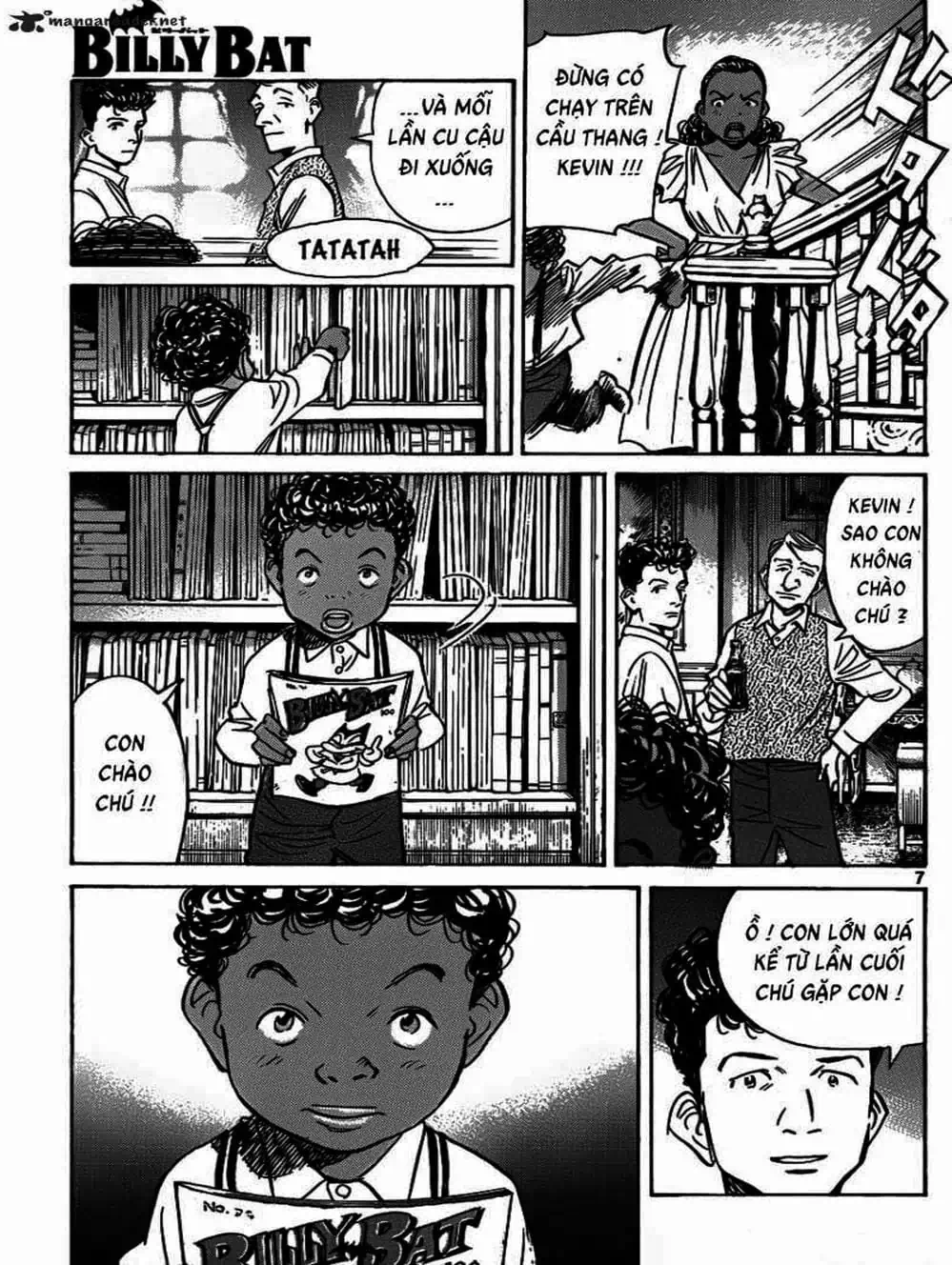 Truyện Tranh Billy Bat trang 7