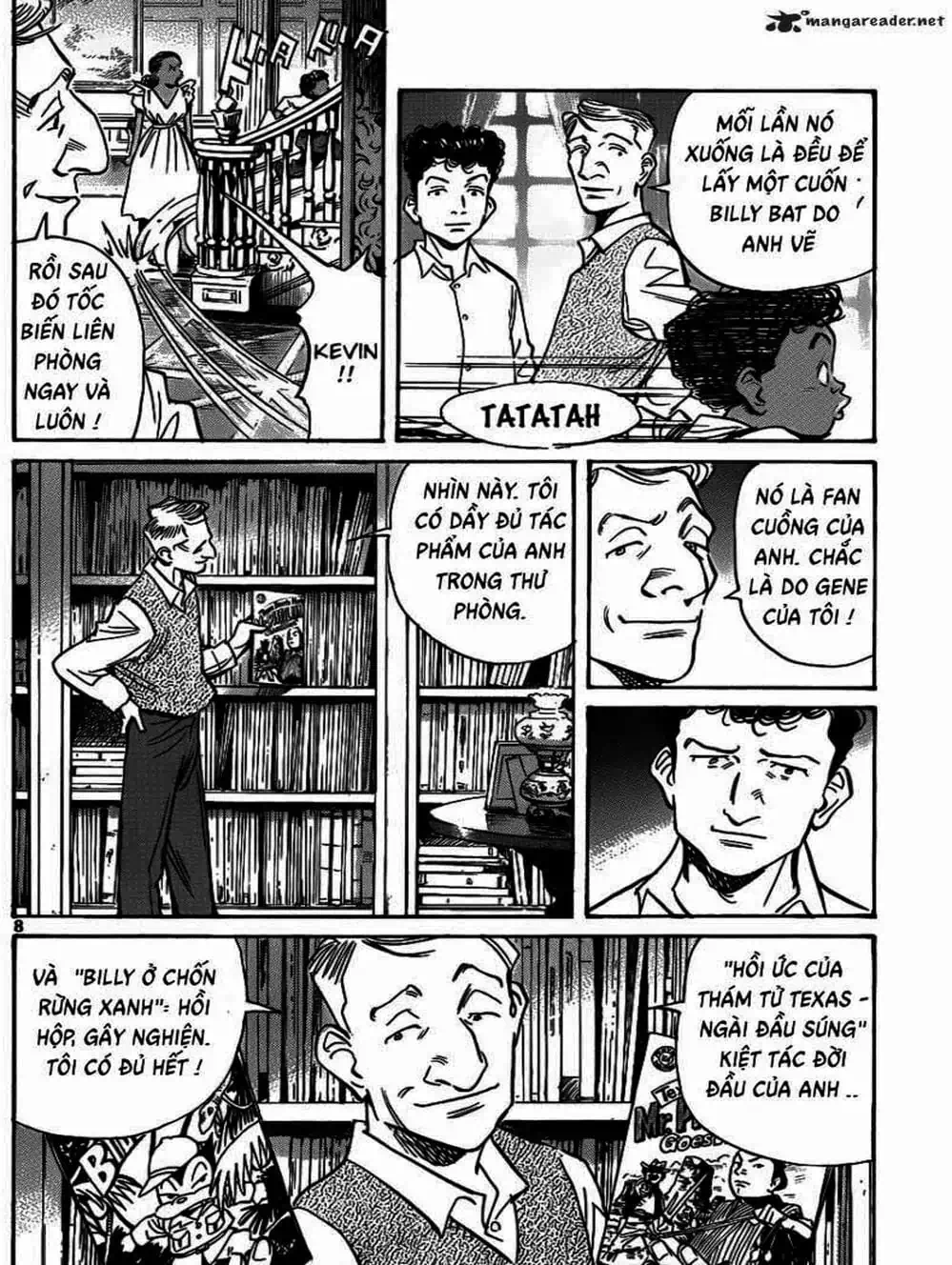 Truyện Tranh Billy Bat trang 7