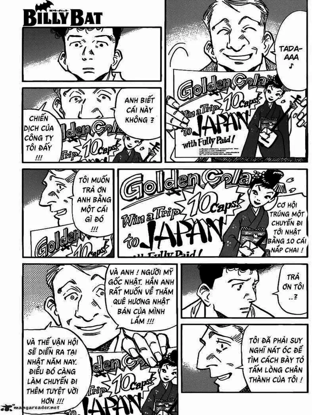 Truyện Tranh Billy Bat trang 7