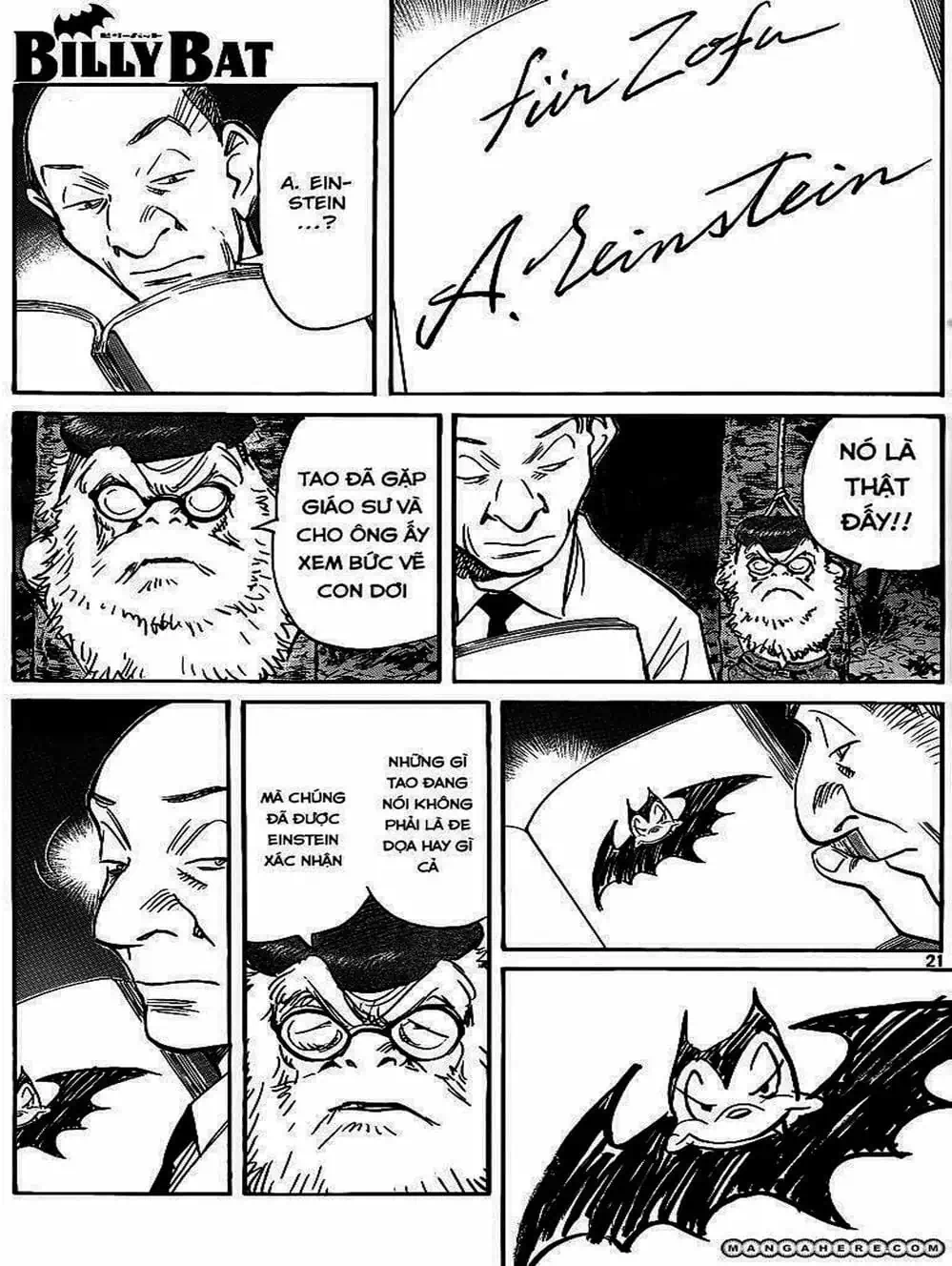 Truyện Tranh Billy Bat trang 7