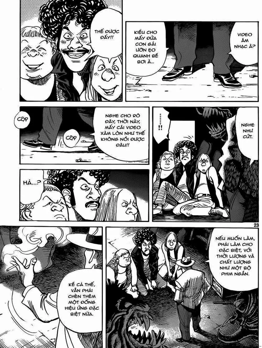 Truyện Tranh Billy Bat trang 7