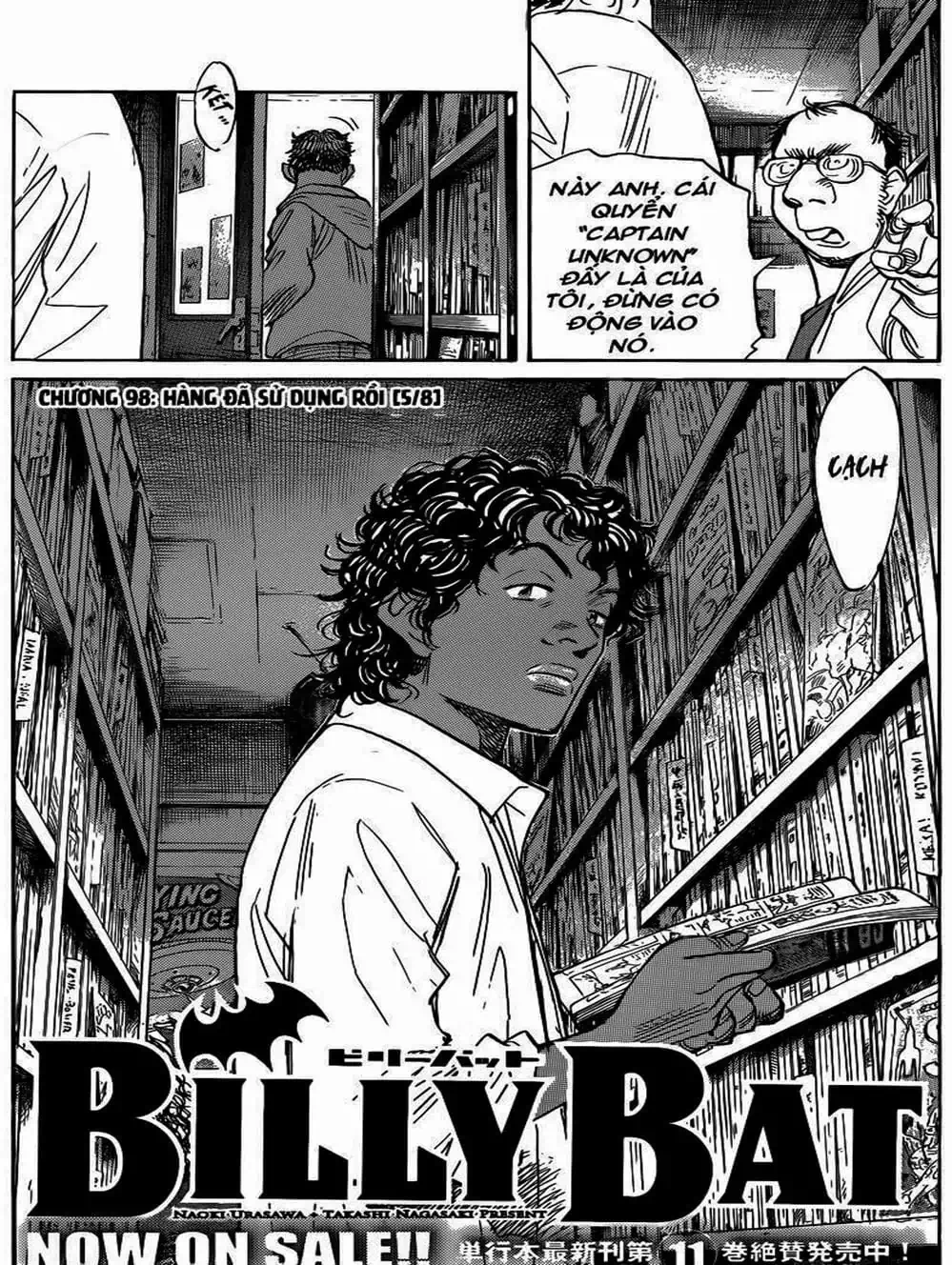 Truyện Tranh Billy Bat trang 7