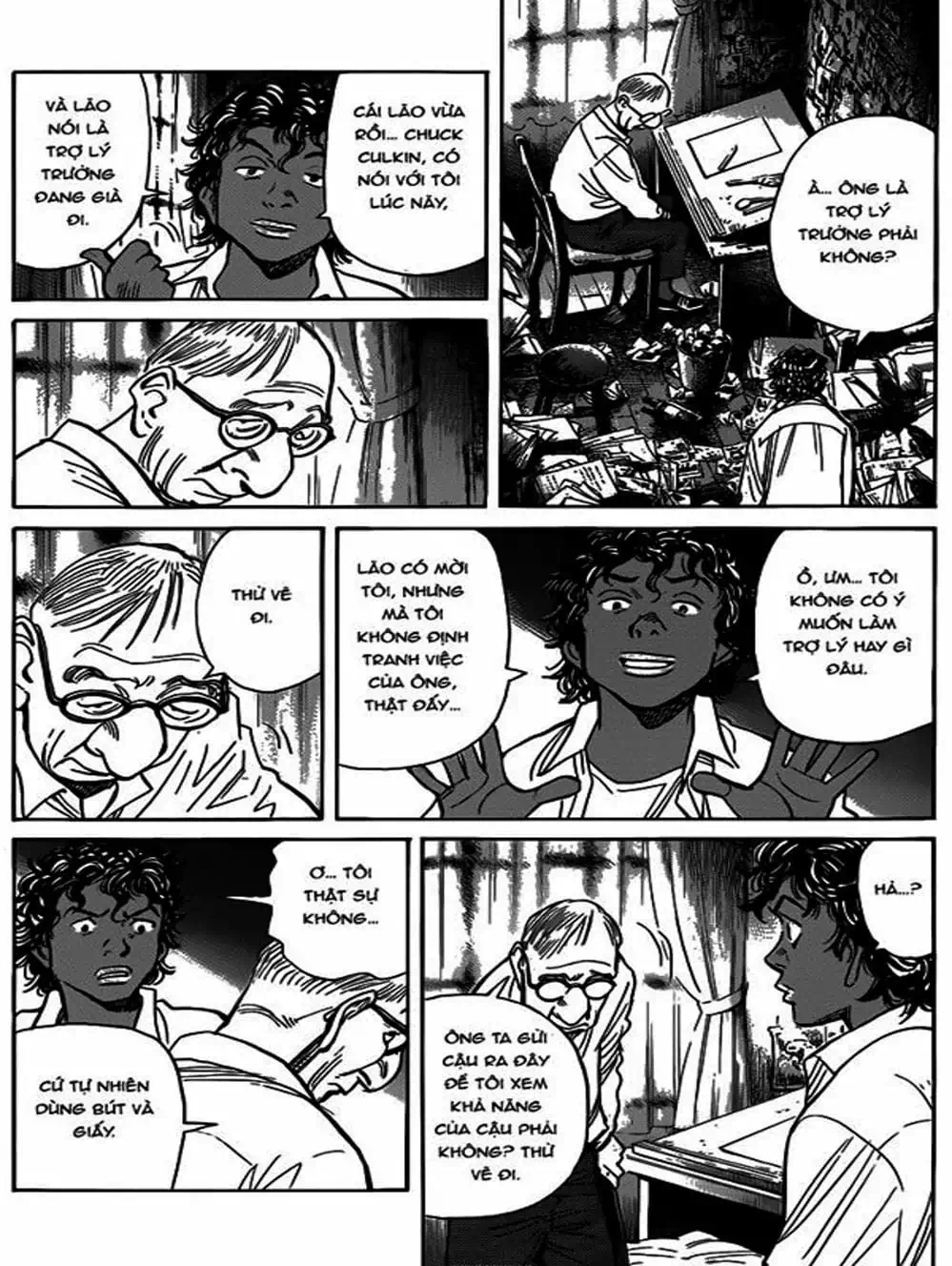 Truyện Tranh Billy Bat trang 7