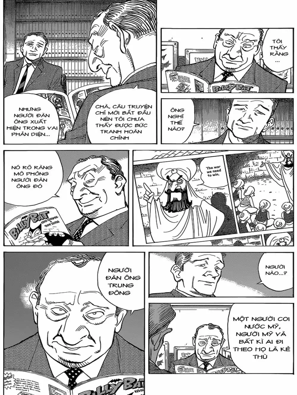 Truyện Tranh Billy Bat trang 7