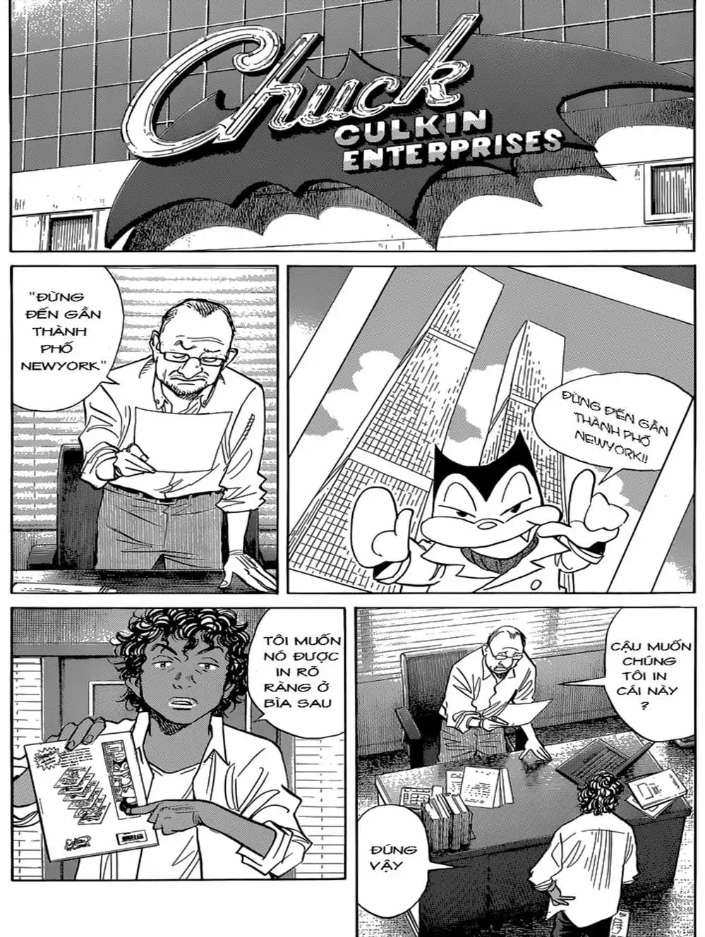 Truyện Tranh Billy Bat trang 7