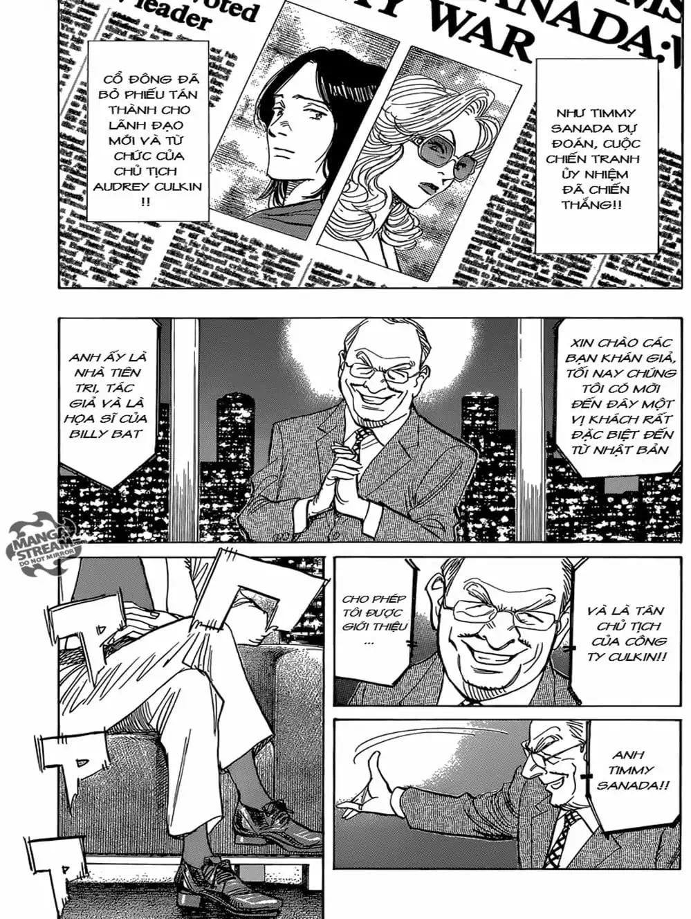 Truyện Tranh Billy Bat trang 7