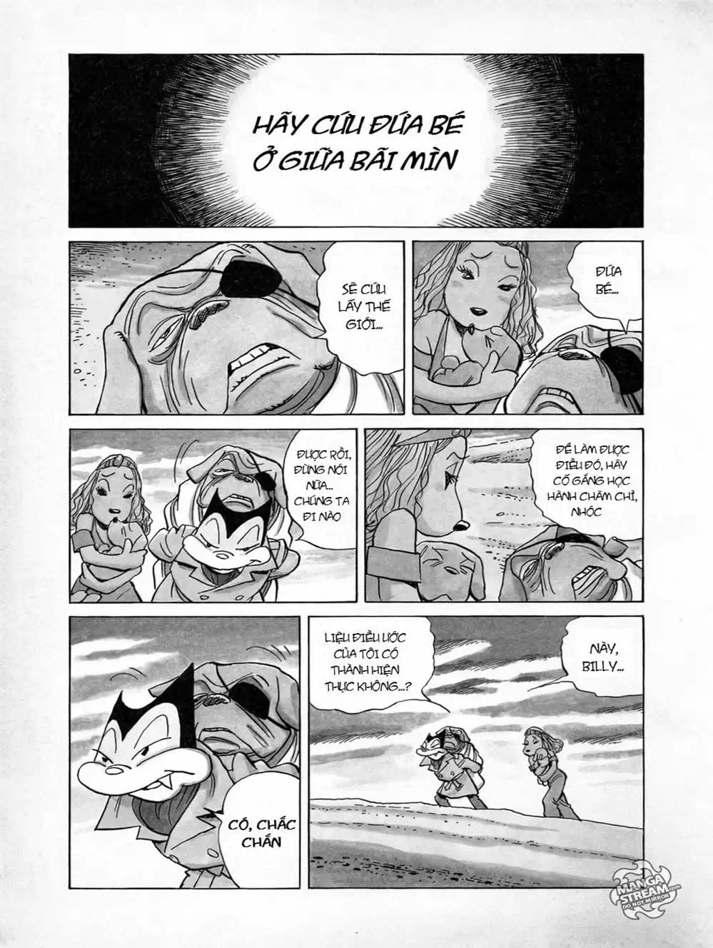 Truyện Tranh Billy Bat trang 7