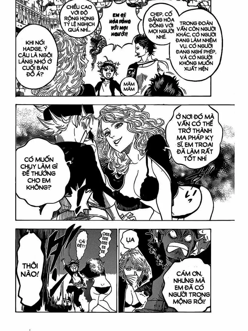 Truyện Tranh Pháp Sư Không Phép Thuật - Black Clover trang 5