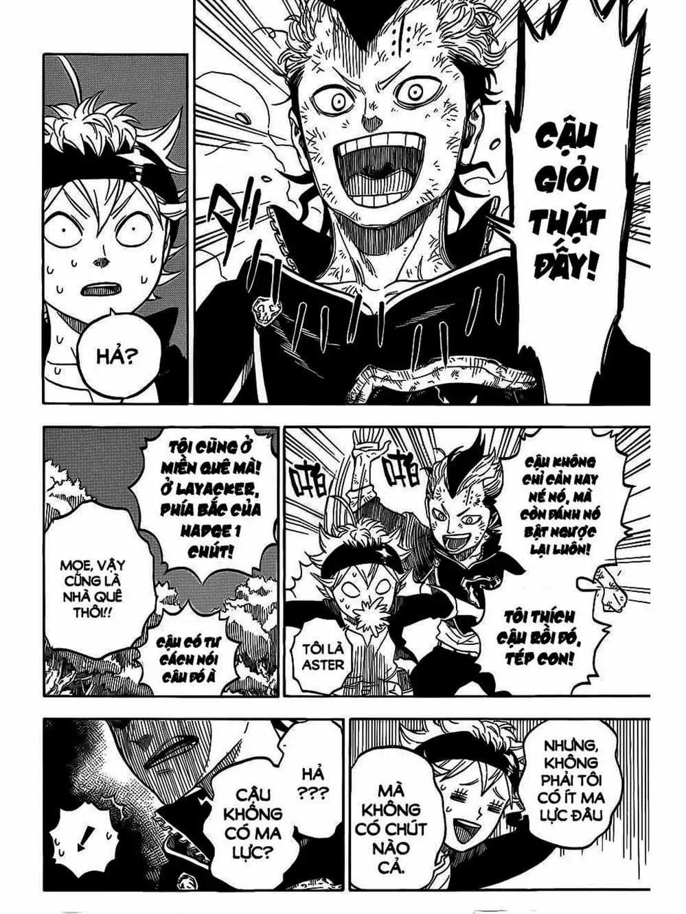 Truyện Tranh Pháp Sư Không Phép Thuật - Black Clover trang 5