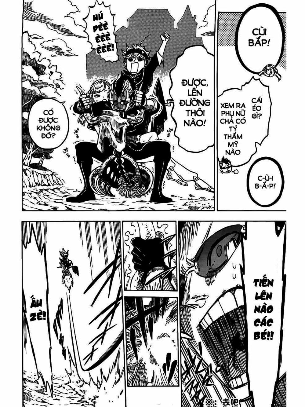 Truyện Tranh Pháp Sư Không Phép Thuật - Black Clover trang 5